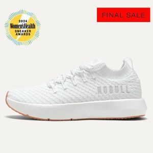 NOBULL White Knit Athletic Shoes